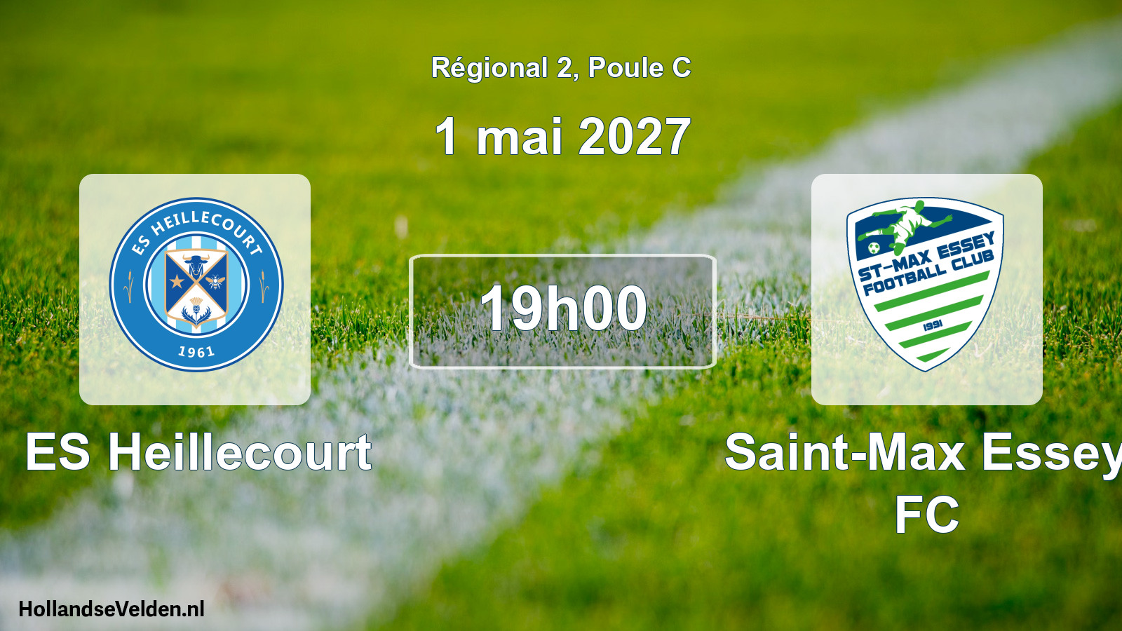 Scheduled Match: ES Heillecourt - Saint-Max Essey FC (1 May 2027)