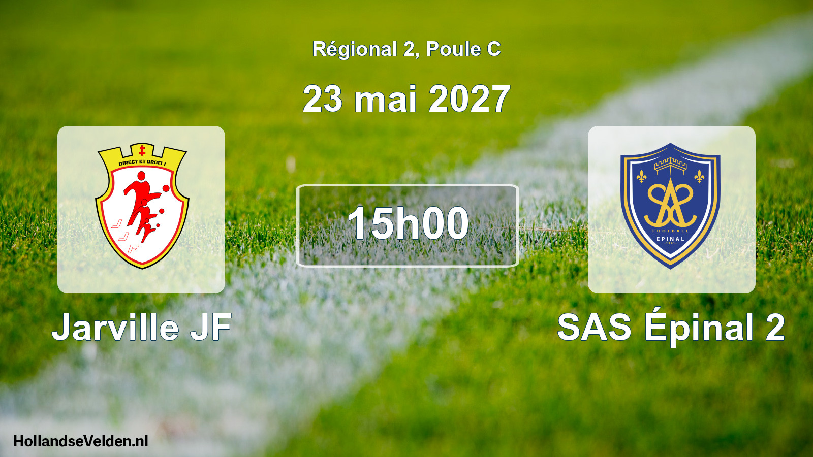 Scheduled Match: Jarville JF - SAS Épinal 2 (23 May 2027)