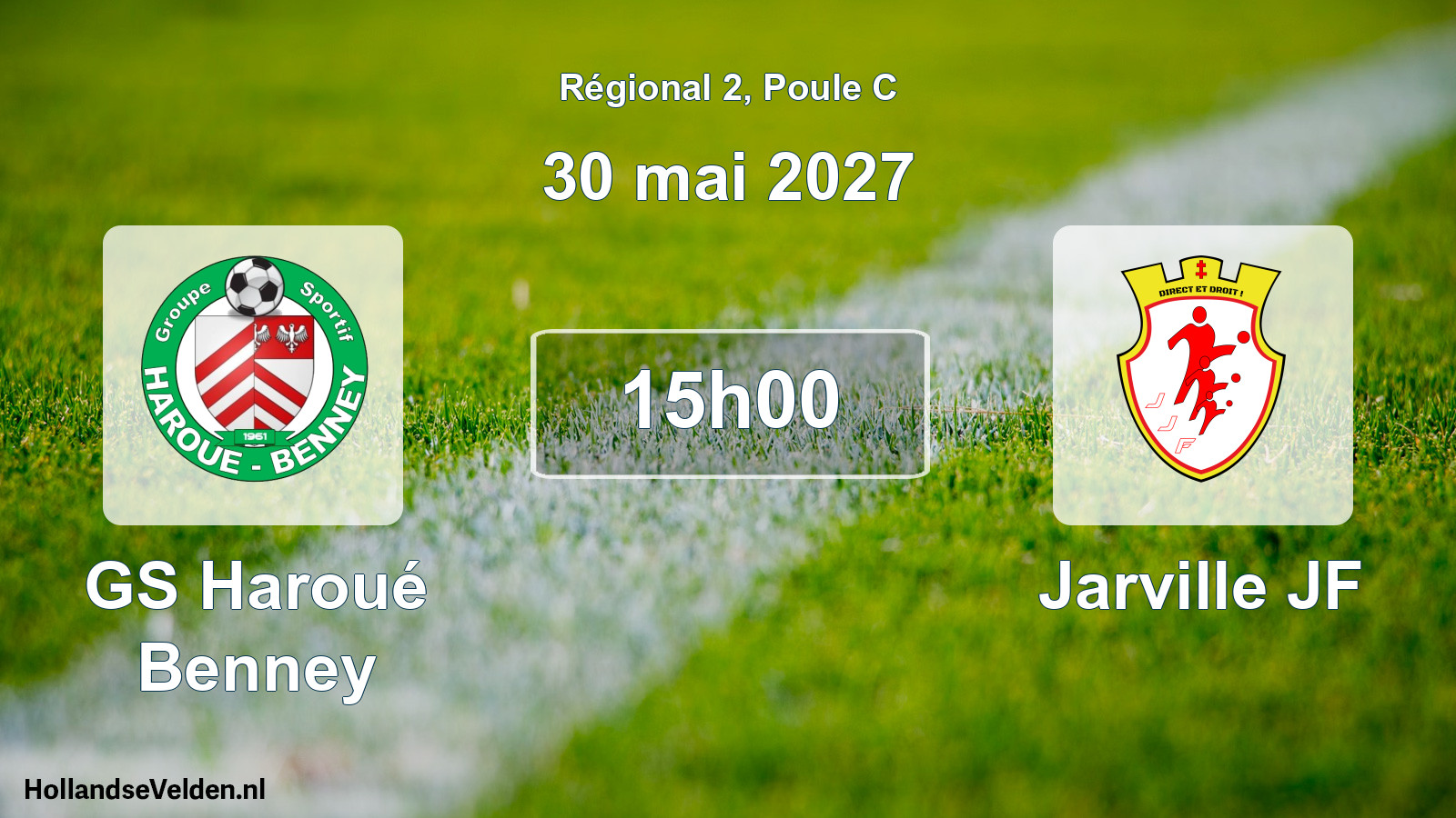 Scheduled Match: GS Haroué Benney - Jarville JF (30 May 2027)