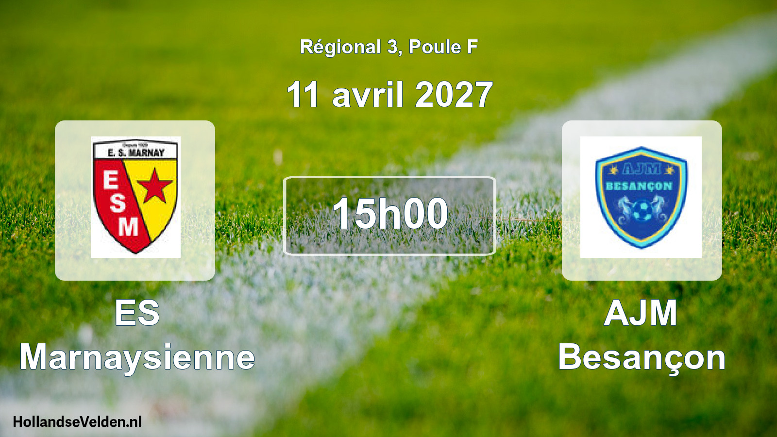 Scheduled Match: ES Marnaysienne - AJM Besançon (11 April 2027)