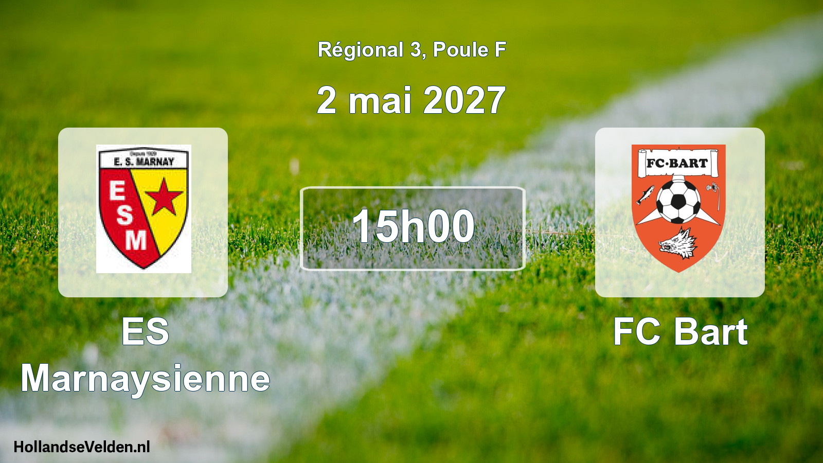 Scheduled Match: ES Marnaysienne - FC Bart (2 May 2027)