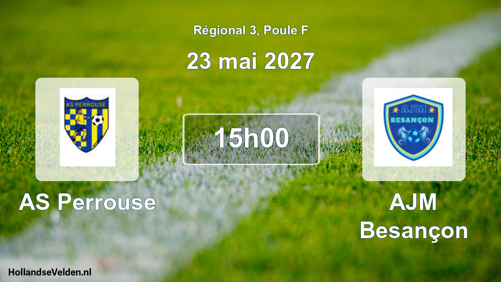 Scheduled Match: AS Perrouse - AJM Besançon (23 May 2027)