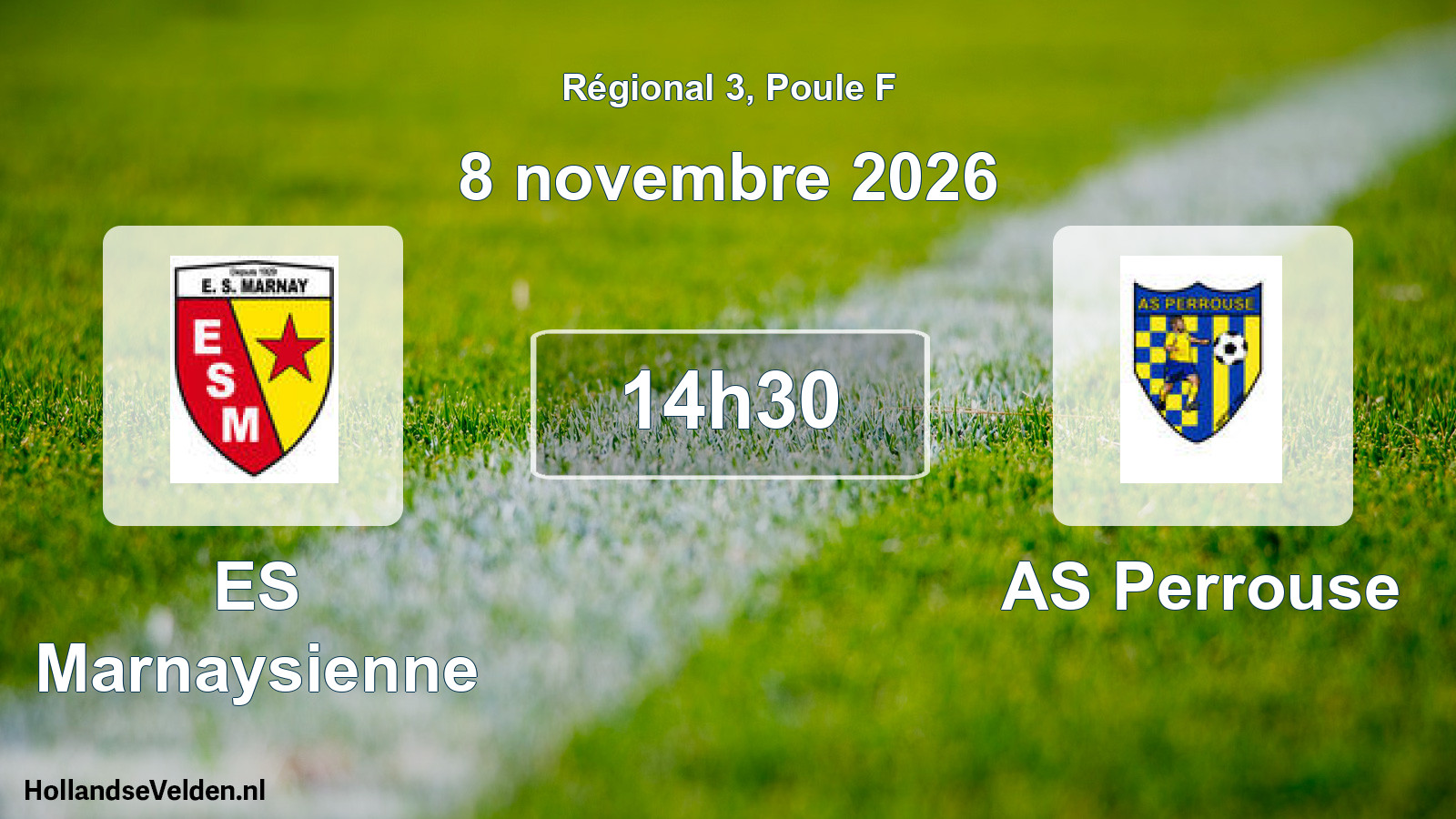 Scheduled Match: ES Marnaysienne - AS Perrouse (8 November 2026)