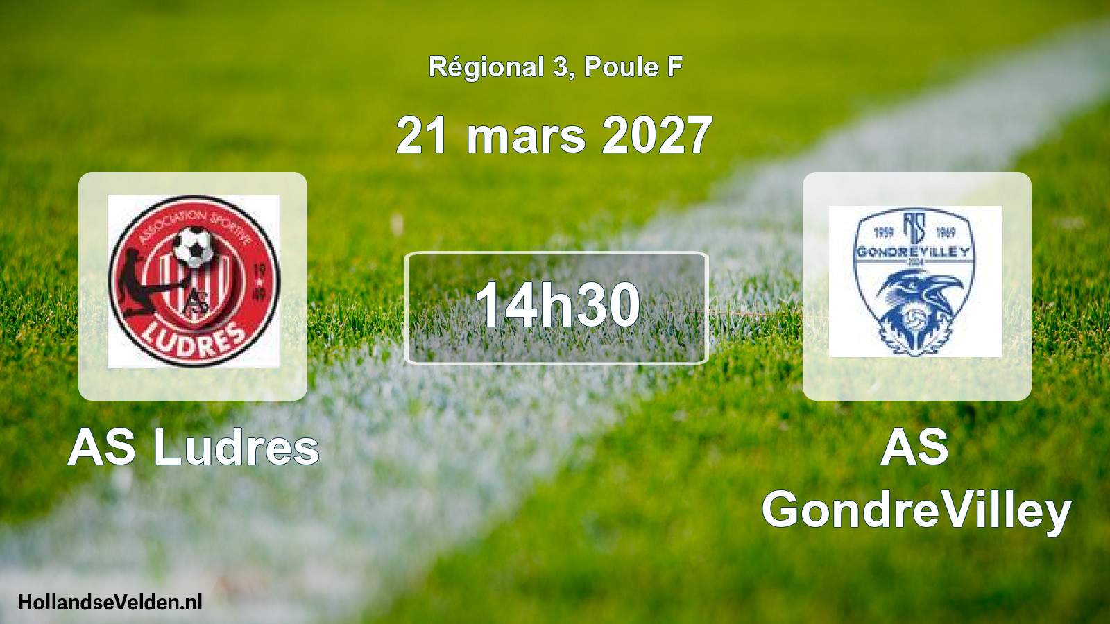 Scheduled Match: AS Ludres - AS GondreVilley (21 March 2027)