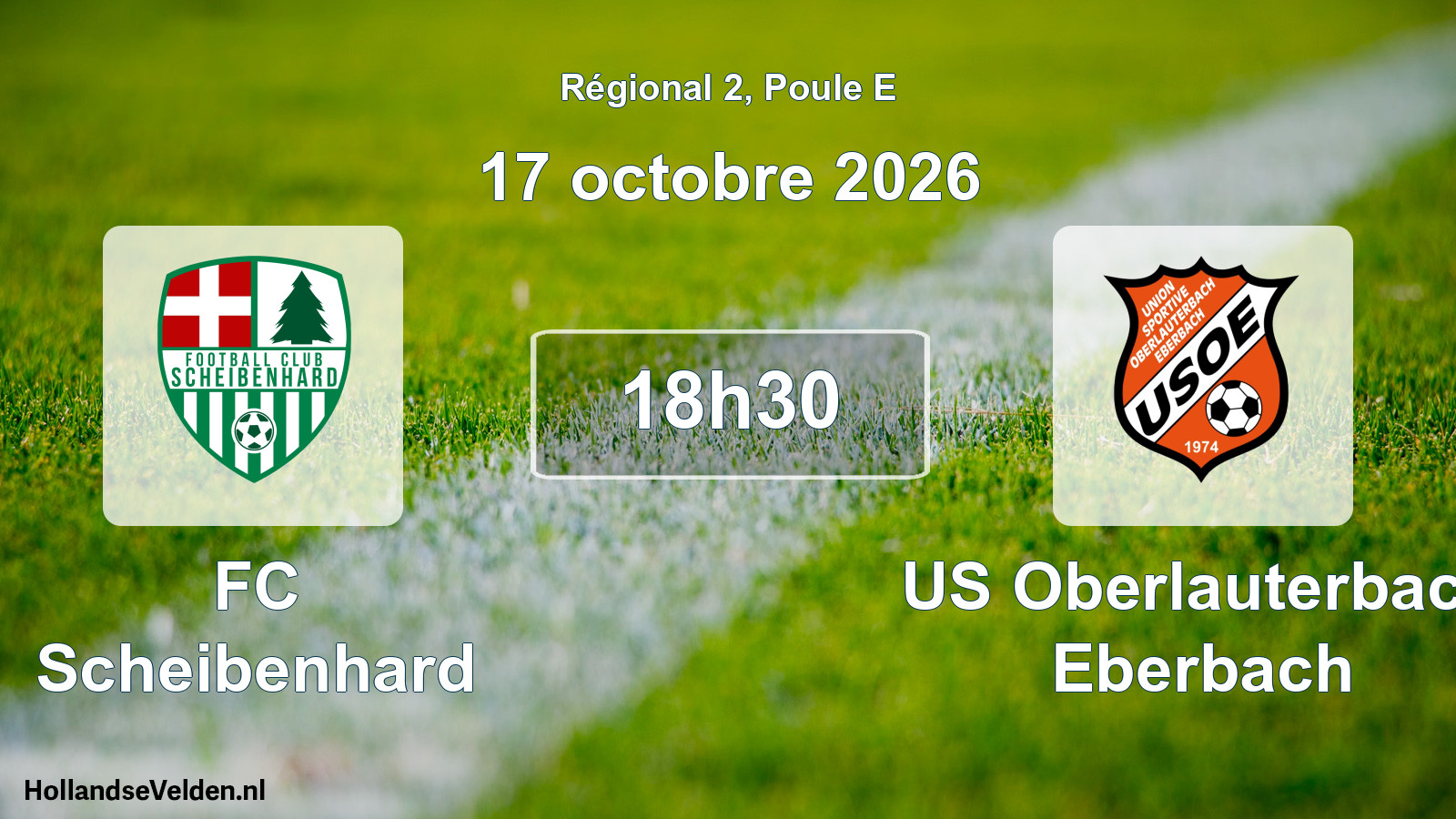 Scheduled Match: FC Scheibenhard - US Oberlauterbach Eberbach (17 October 2026)
