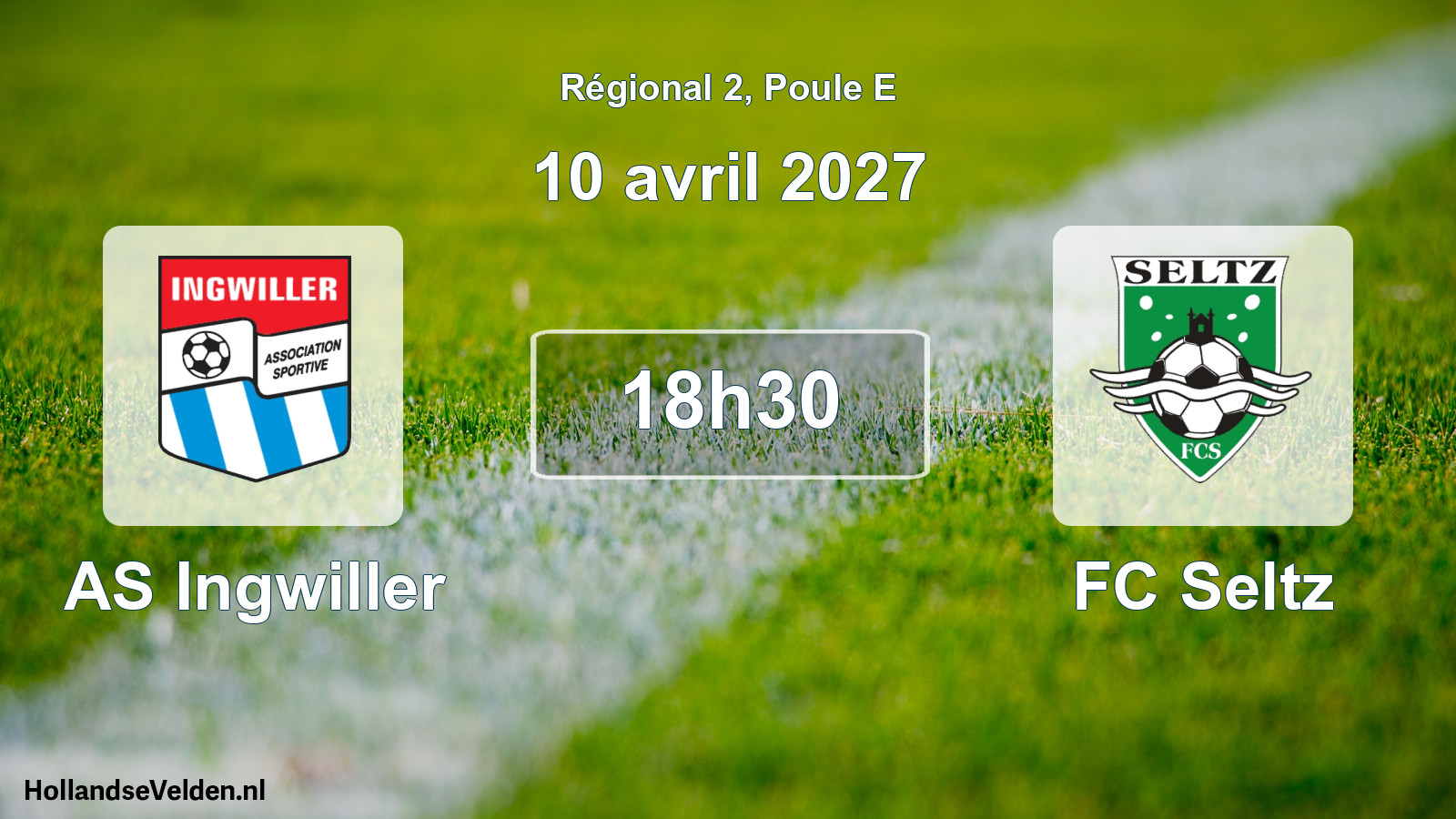 Scheduled Match: AS Ingwiller - FC Seltz (10 April 2027)
