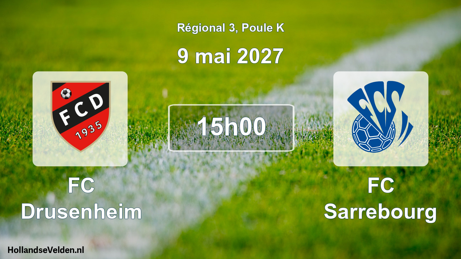 Scheduled Match: FC Drusenheim - FC Sarrebourg (9 May 2027)
