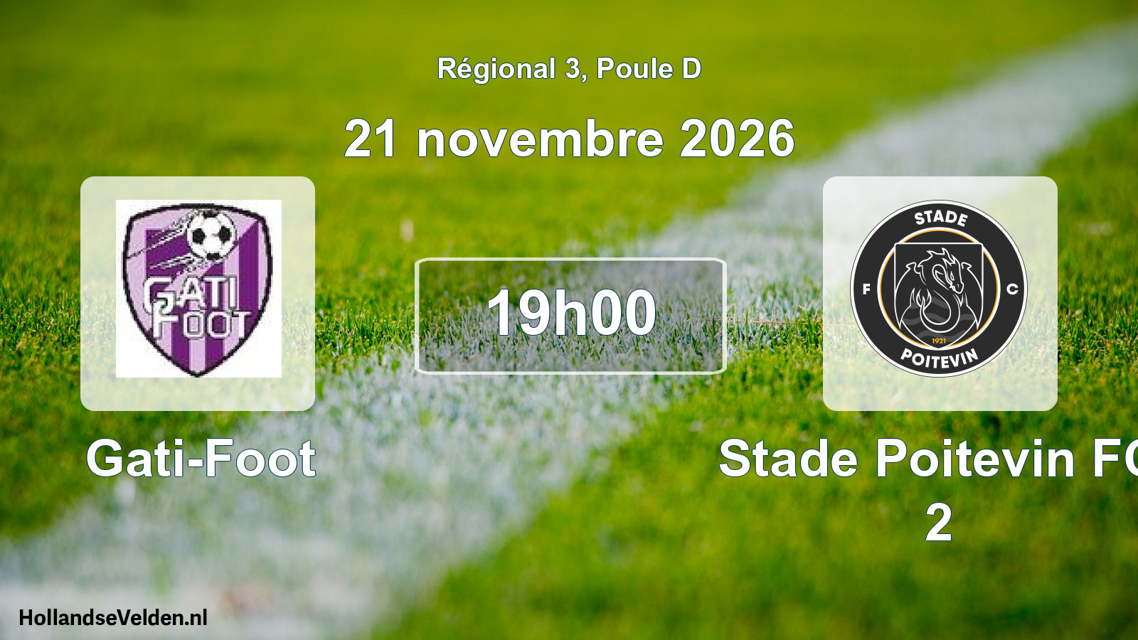 Scheduled Match: Gati-Foot - Stade Poitevin FC 2 (21 November 2026)