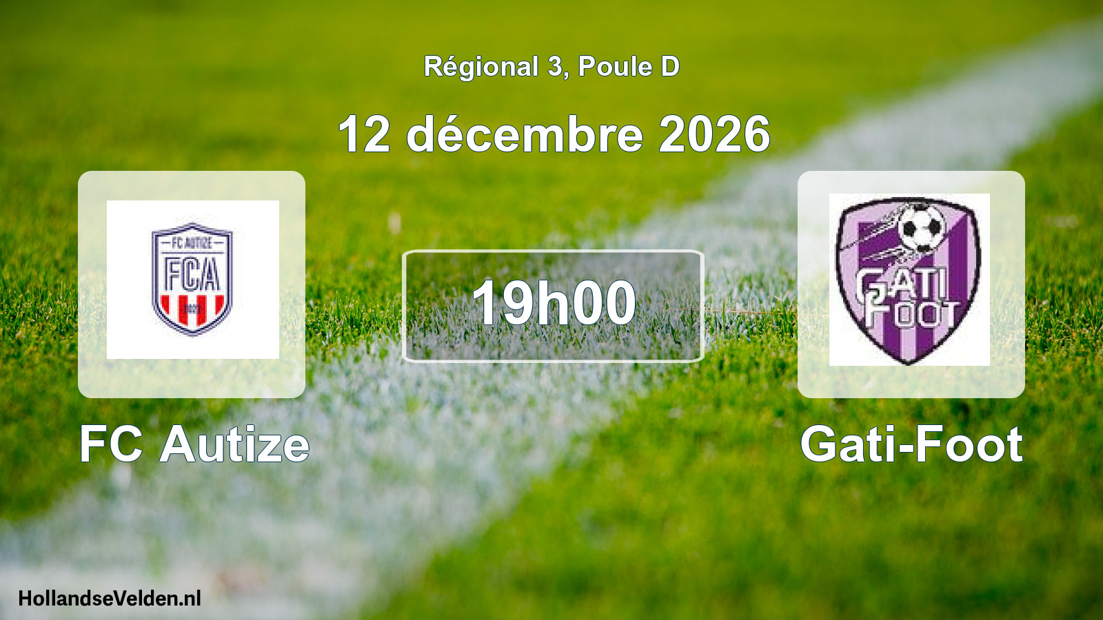 Scheduled Match: FC Autize - Gati-Foot (12 December 2026)