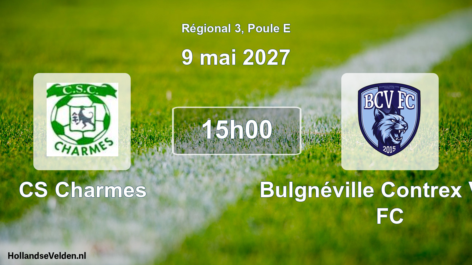 Scheduled Match: CS Charmes - Bulgnéville Contrex Vittel FC (9 May 2027)