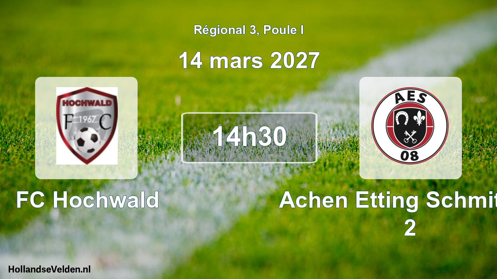 Match programmé: FC Hochwald - Achen Etting Schmitt 08 2 (14 mars 2027)