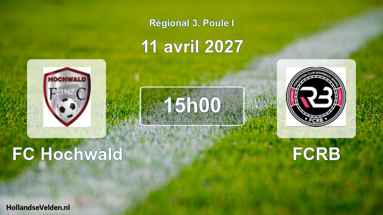 Scheduled Match: FC Hochwald - FCRB (11 April 2027)