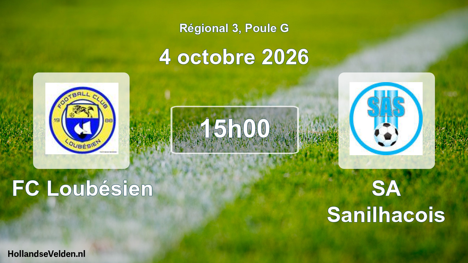 Scheduled Match: FC Loubésien - SA Sanilhacois (4 October 2026)