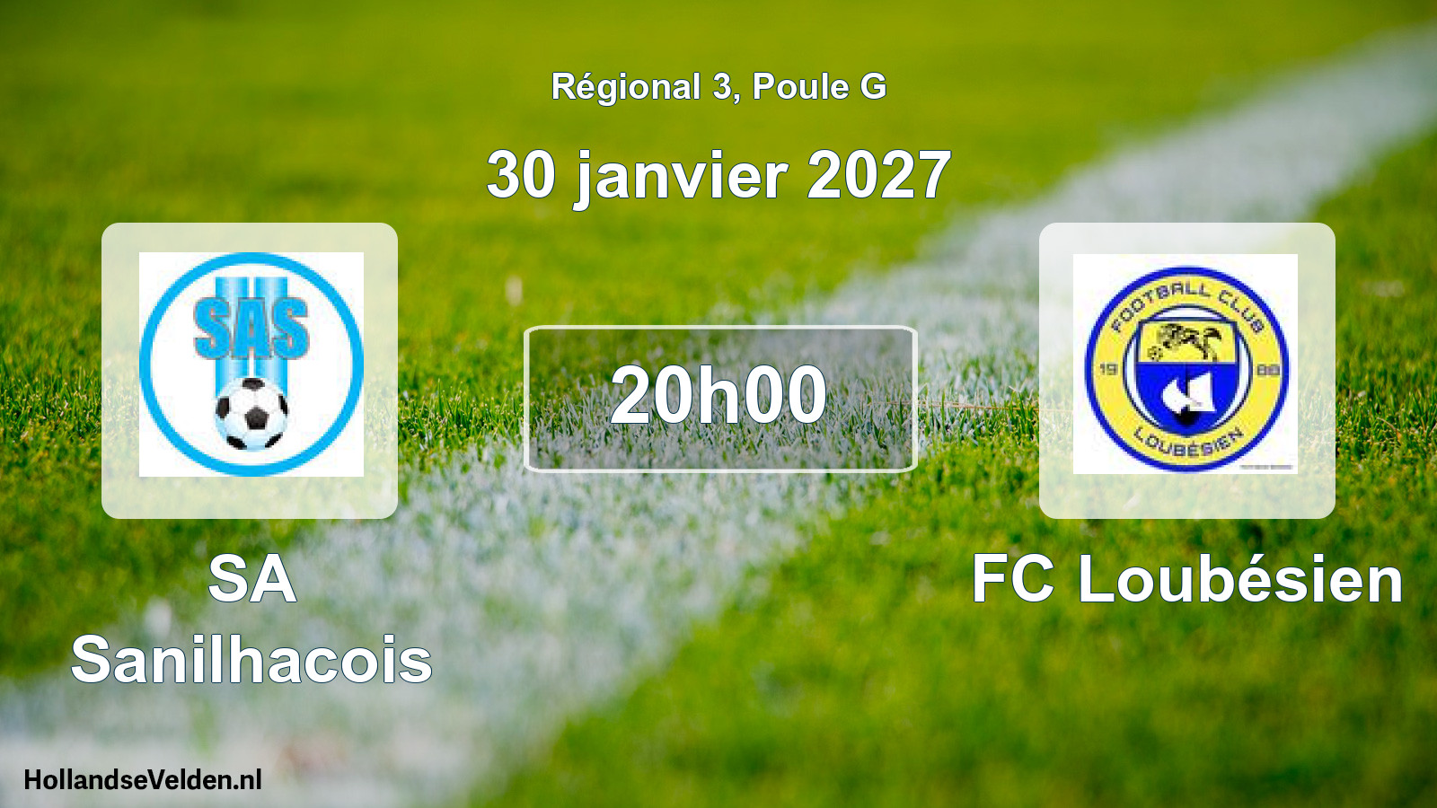 Scheduled Match: SA Sanilhacois - FC Loubésien (30 January 2027)