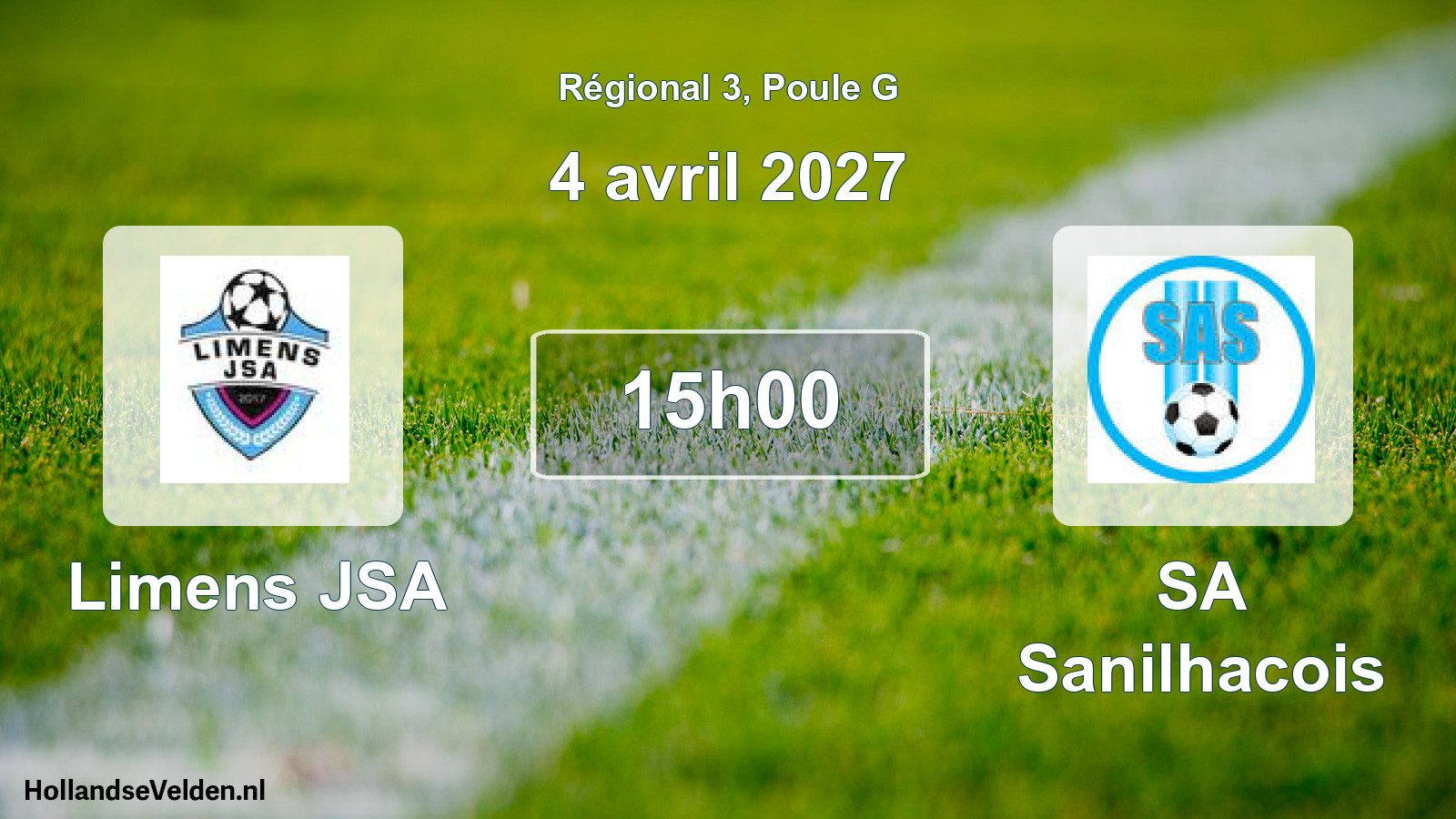 Scheduled Match: Limens JSA - SA Sanilhacois (4 April 2027)