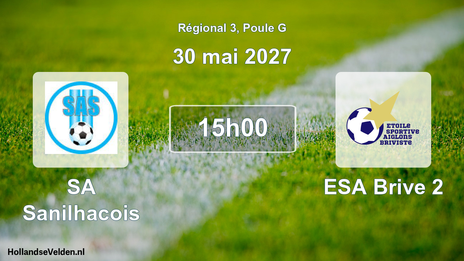 Scheduled Match: SA Sanilhacois - ESA Brive 2 (30 May 2027)