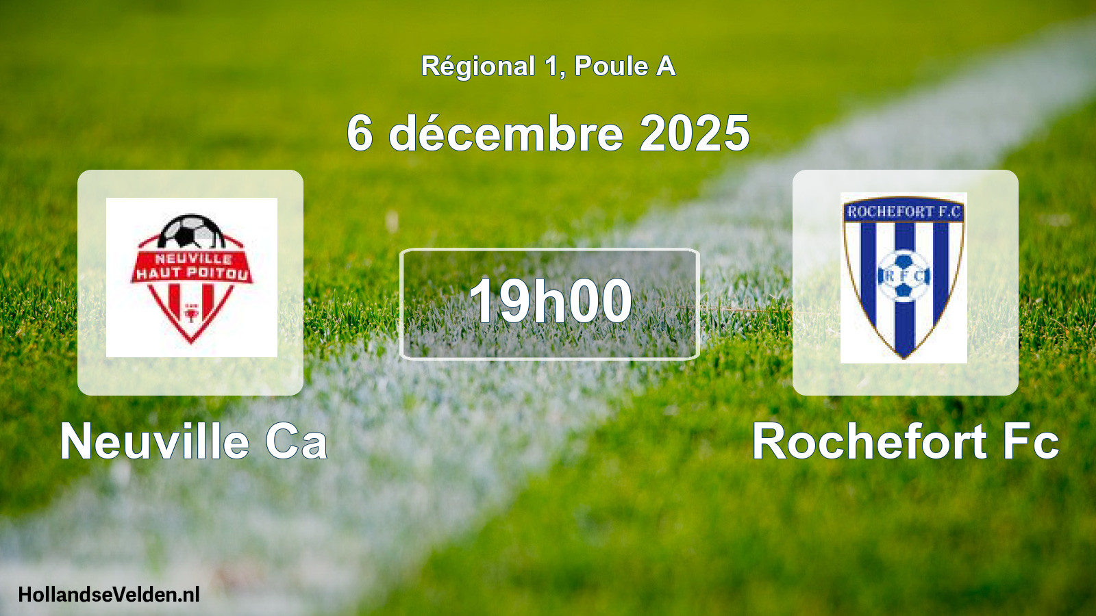Scheduled Match: Neuville Ca - Rochefort Fc (6 December 2025)