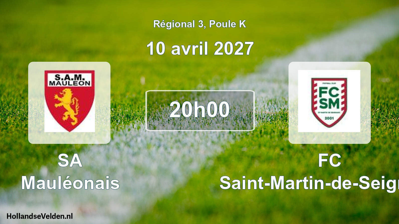 Scheduled Match: SA Mauléonais - FC Saint-Martin-de-Seignanx (10 April 2027)