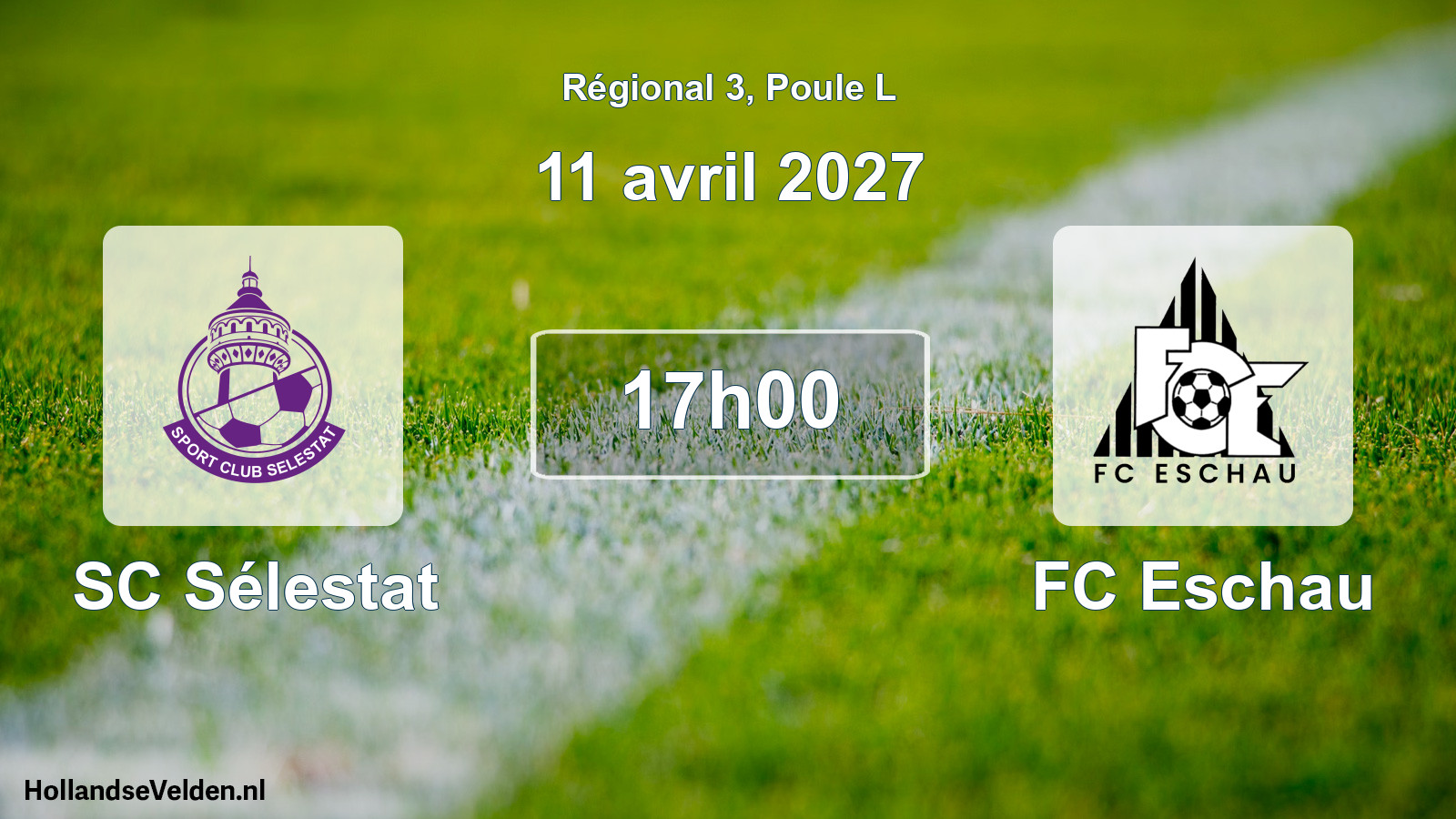 Scheduled Match: SC Sélestat - FC Eschau (11 April 2027)
