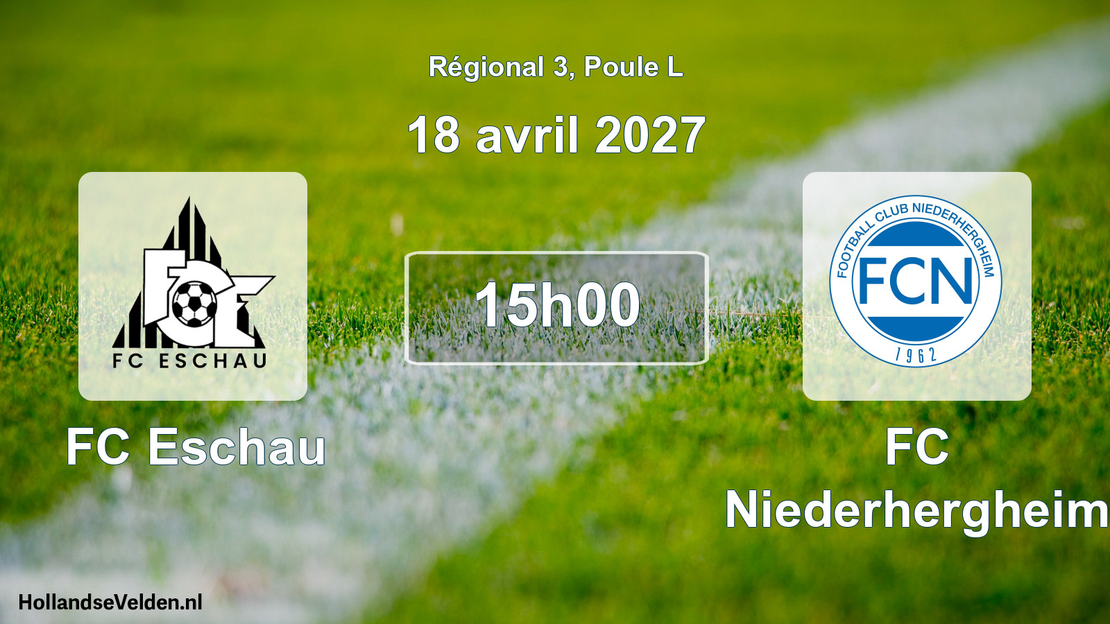 Scheduled Match: FC Eschau - FC Niederhergheim (18 April 2027)