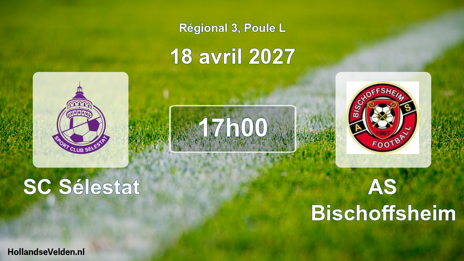 Scheduled Match: SC Sélestat - AS Bischoffsheim (18 April 2027)