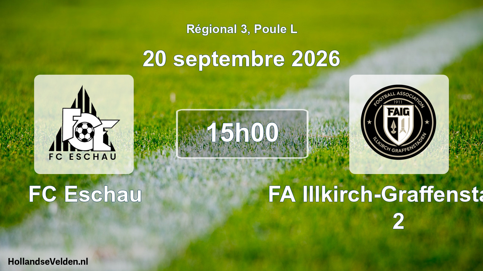 Scheduled Match: FC Eschau - FA Illkirch-Graffenstaden 2 (20 September 2026)