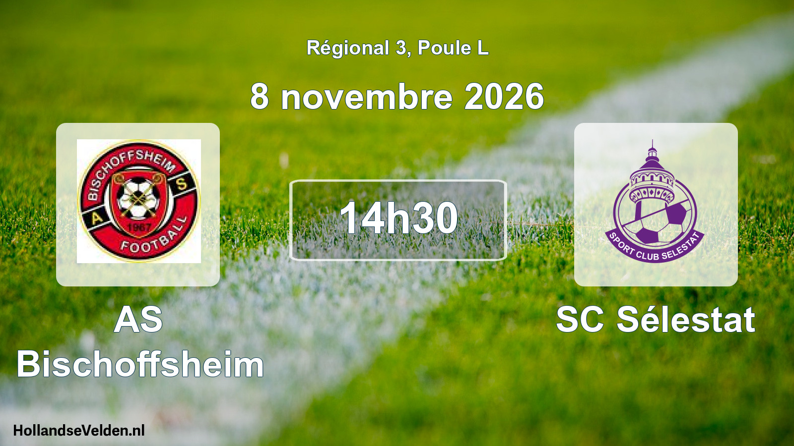 Scheduled Match: AS Bischoffsheim - SC Sélestat (8 November 2026)