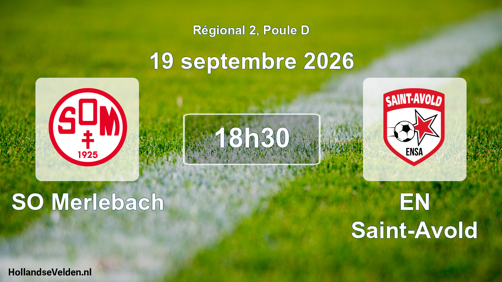 Scheduled Match: SO Merlebach - EN Saint-Avold (19 September 2026)