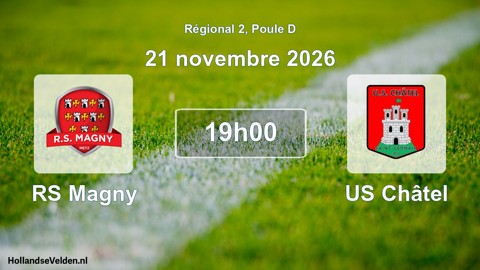 Scheduled Match: RS Magny - US Châtel (21 November 2026)