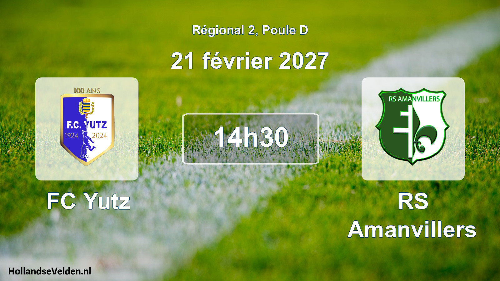 Scheduled Match: FC Yutz - RS Amanvillers (21 February 2027)