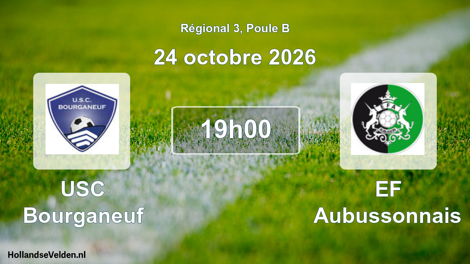 Scheduled Match: USC Bourganeuf - EF Aubussonnais (24 October 2026)