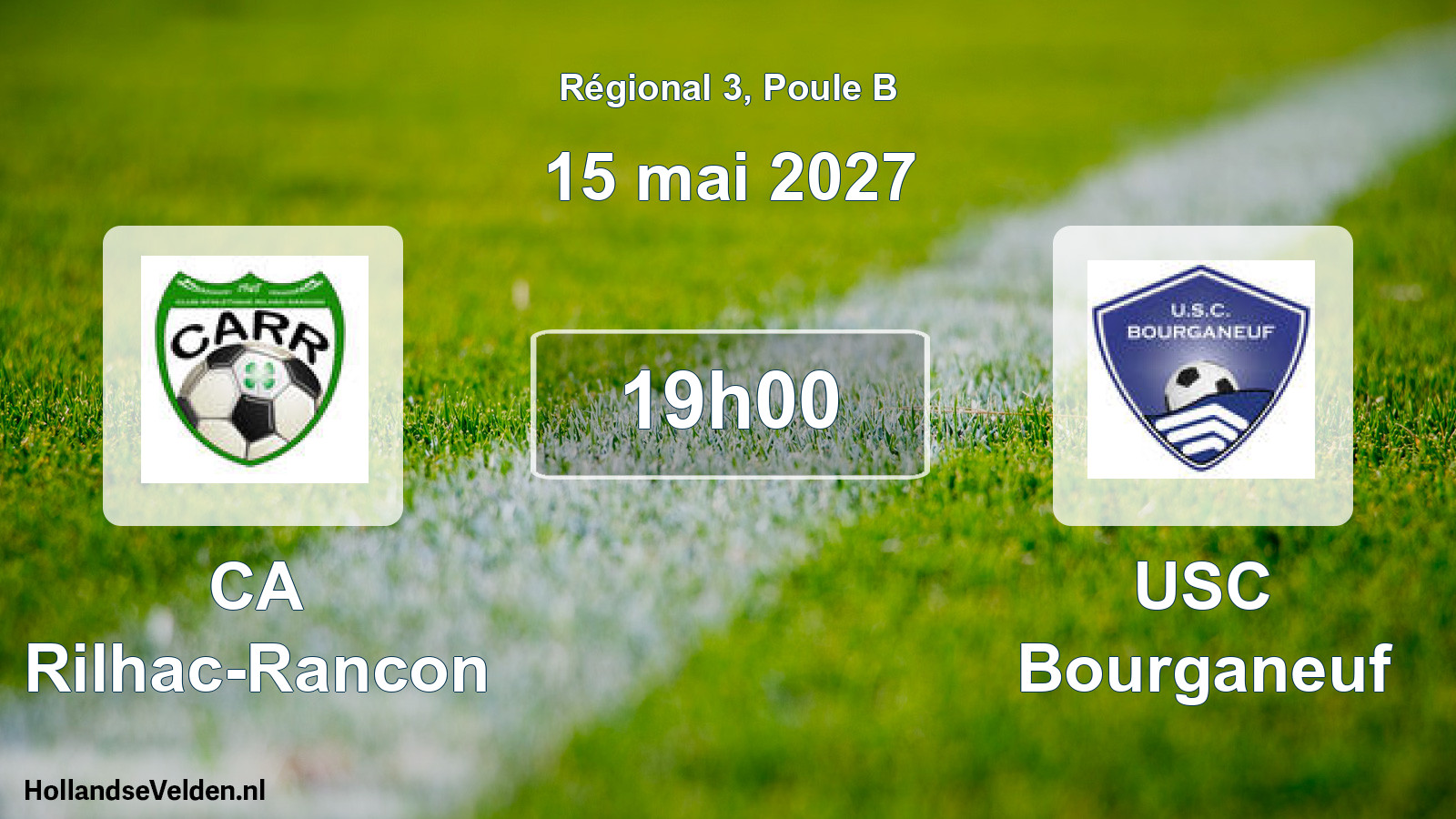 Scheduled Match: CA Rilhac-Rancon - USC Bourganeuf (15 May 2027)