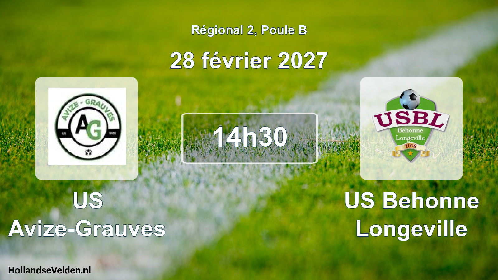 Scheduled Match: US Avize-Grauves - US Behonne Longeville (28 February 2027)