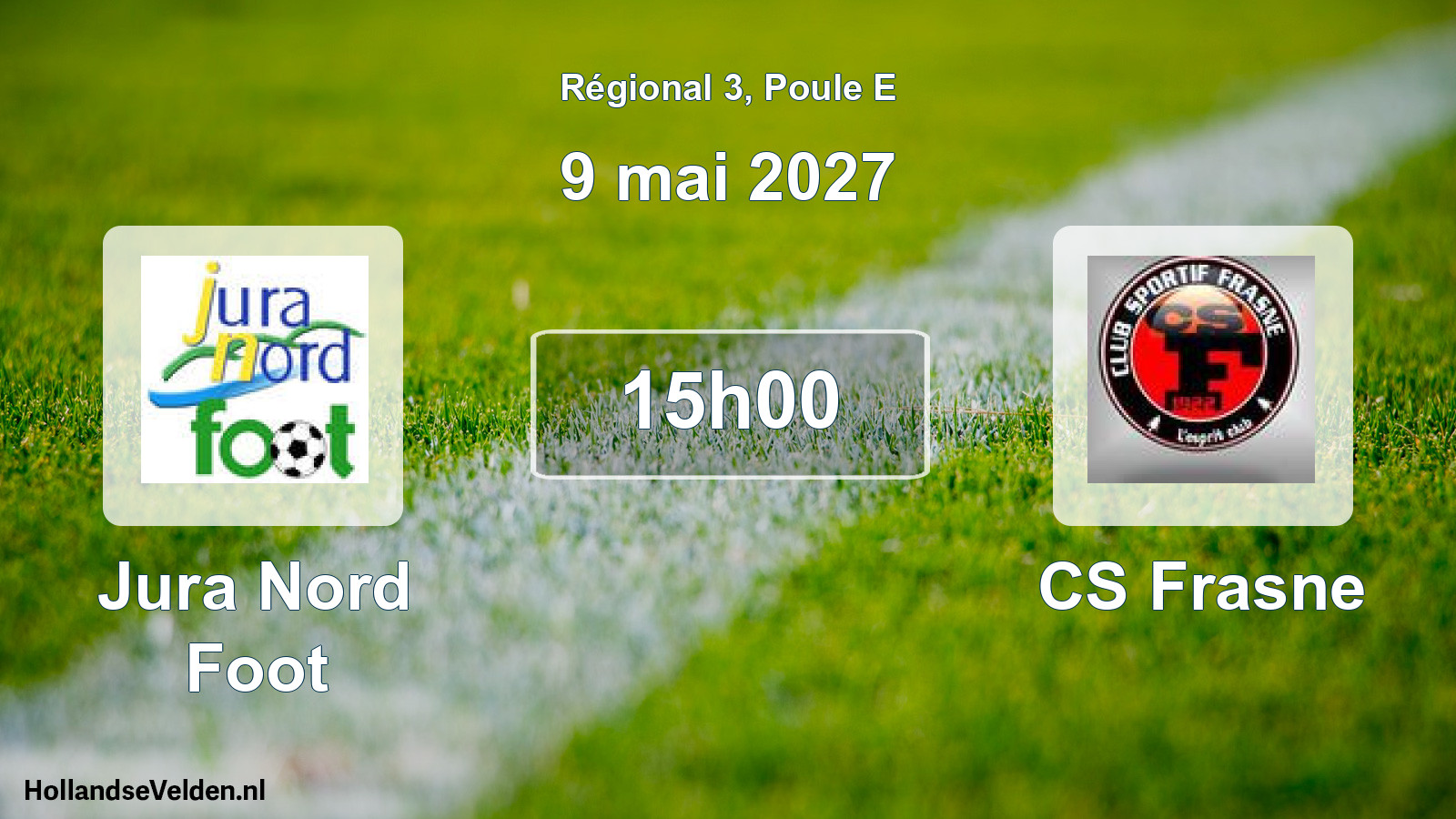 Geplande wedstrijd: Jura Nord Foot - CS Frasne (9 mei 2027)
