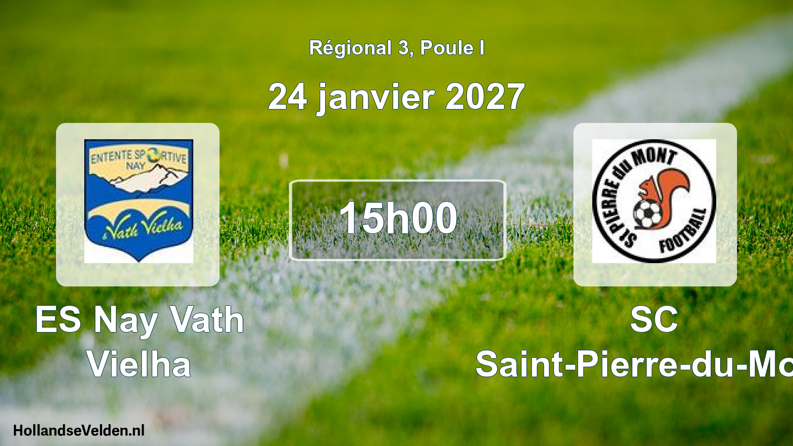 Scheduled Match: ES Nay Vath Vielha - SC Saint-Pierre-du-Mont (24 January 2027)