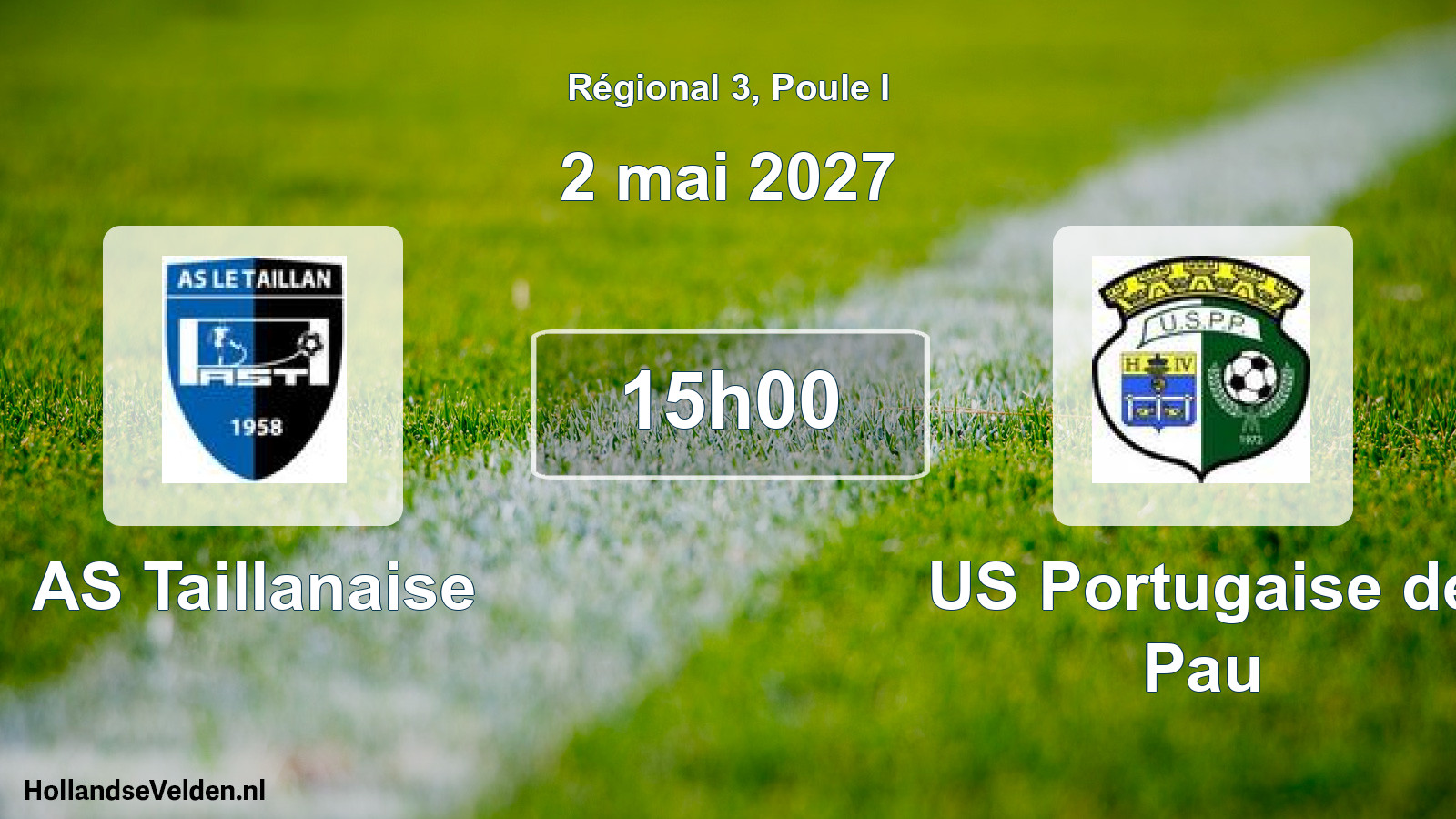 Scheduled Match: AS Taillanaise - US Portugaise de Pau (2 May 2027)
