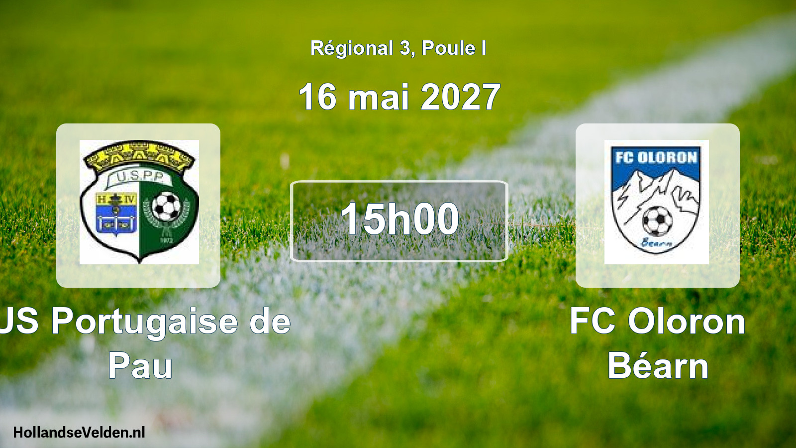 Scheduled Match: US Portugaise de Pau - FC Oloron Béarn (16 May 2027)
