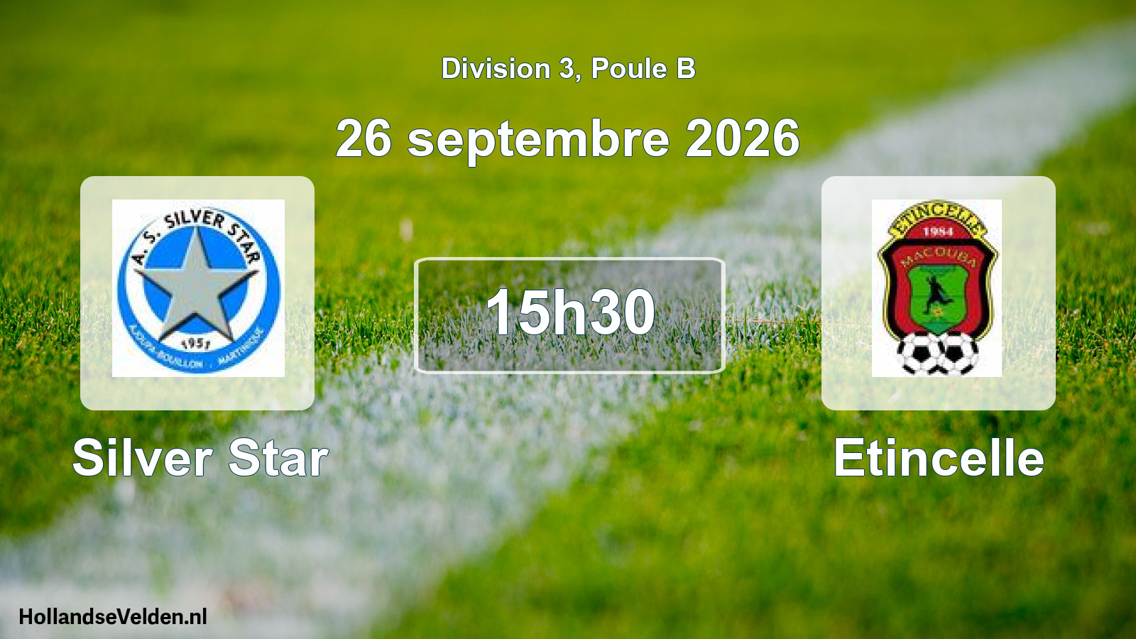 Match programmé: Silver Star - Etincelle (26 septembre 2026)