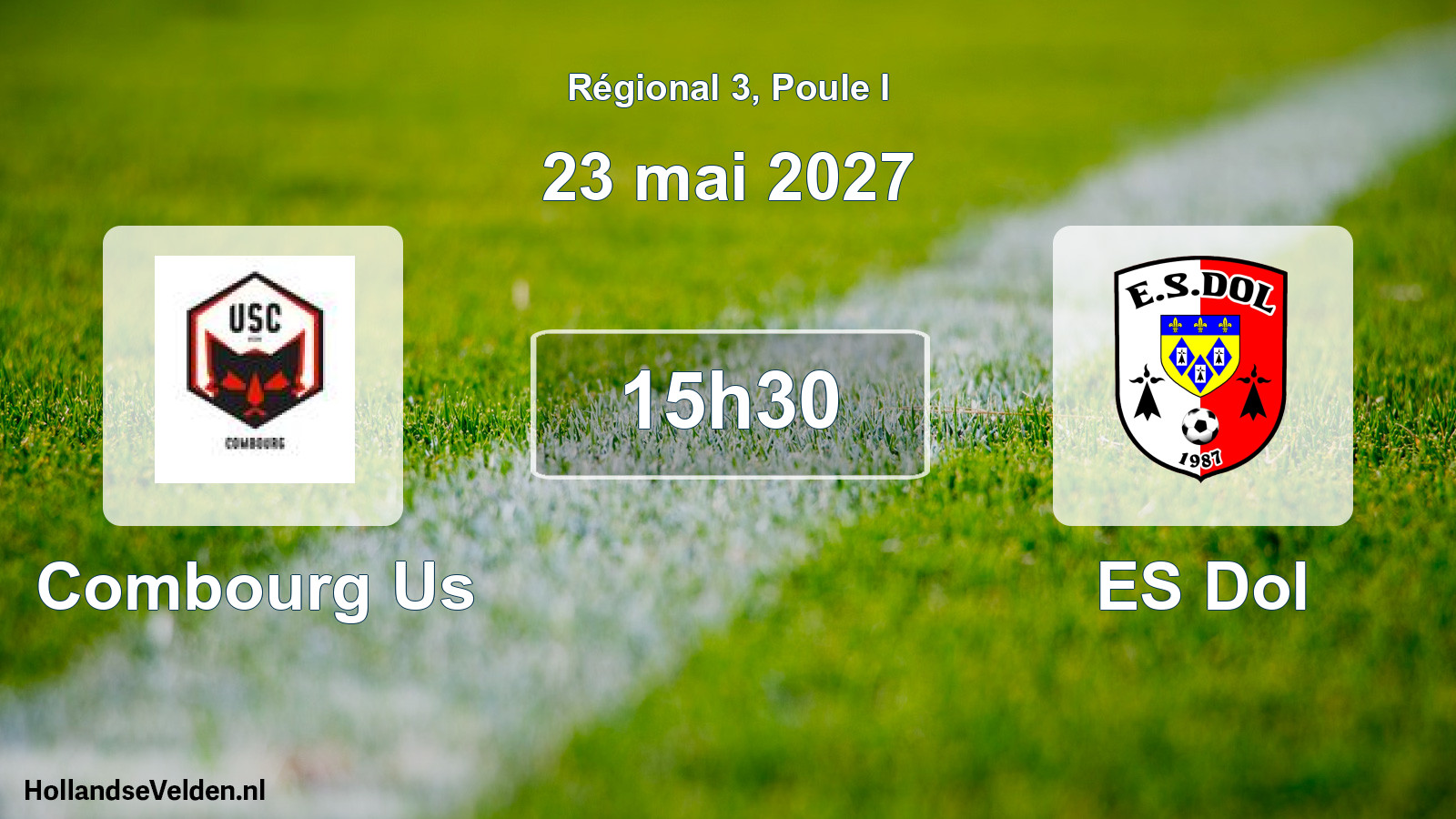 Scheduled Match: Combourg Us - ES Dol (23 May 2027)
