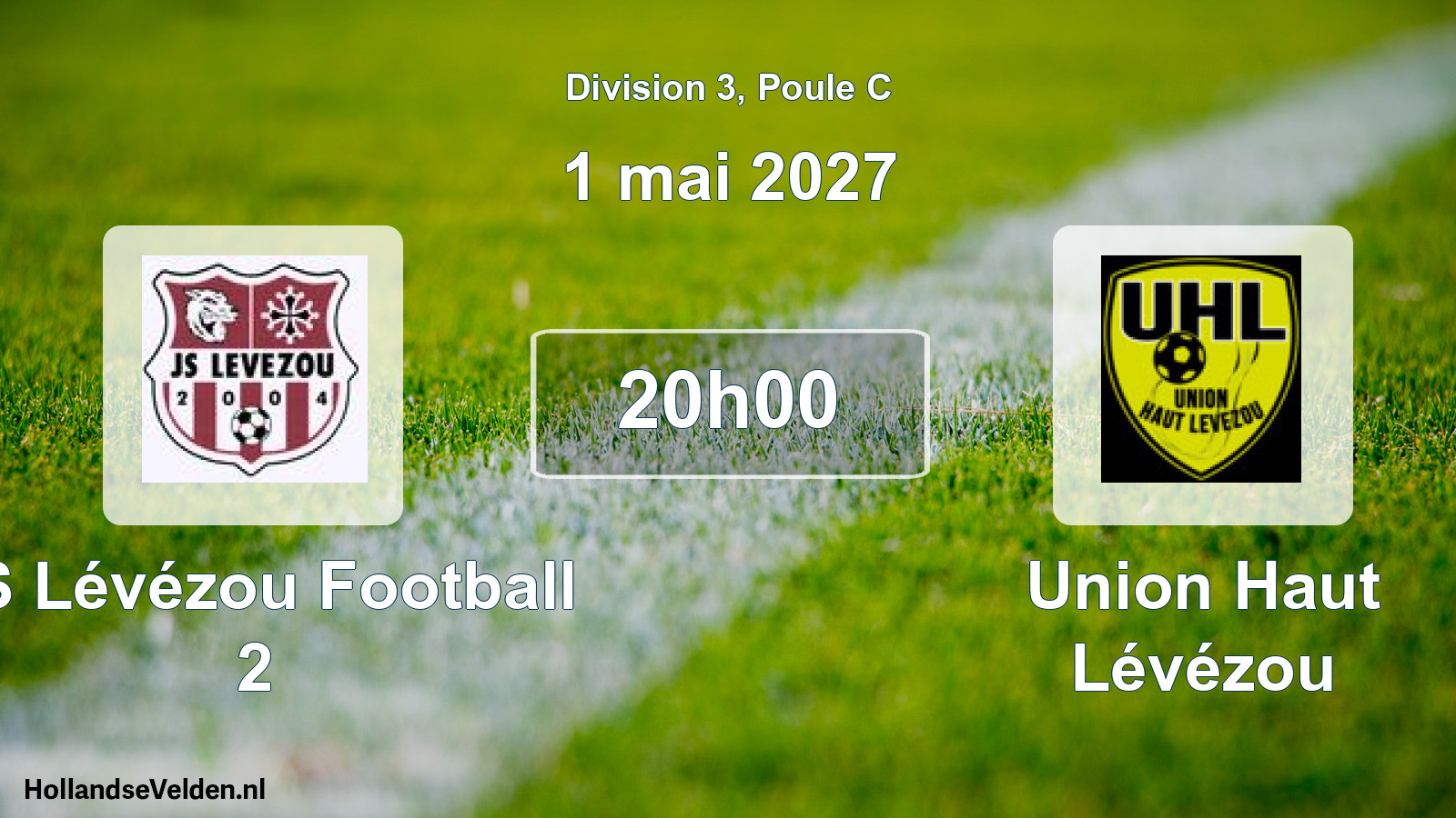Scheduled Match: JS Lévézou Football 2 - Union Haut Lévézou (1 May 2027)
