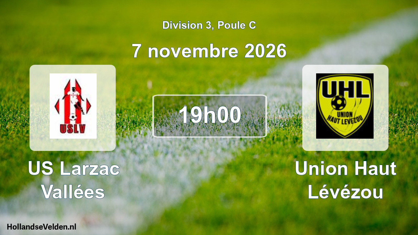 Scheduled Match: US Larzac Vallées - Union Haut Lévézou (7 November 2026)