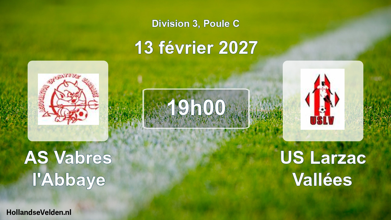 Scheduled Match: AS Vabres l'Abbaye - US Larzac Vallées (13 February 2027)