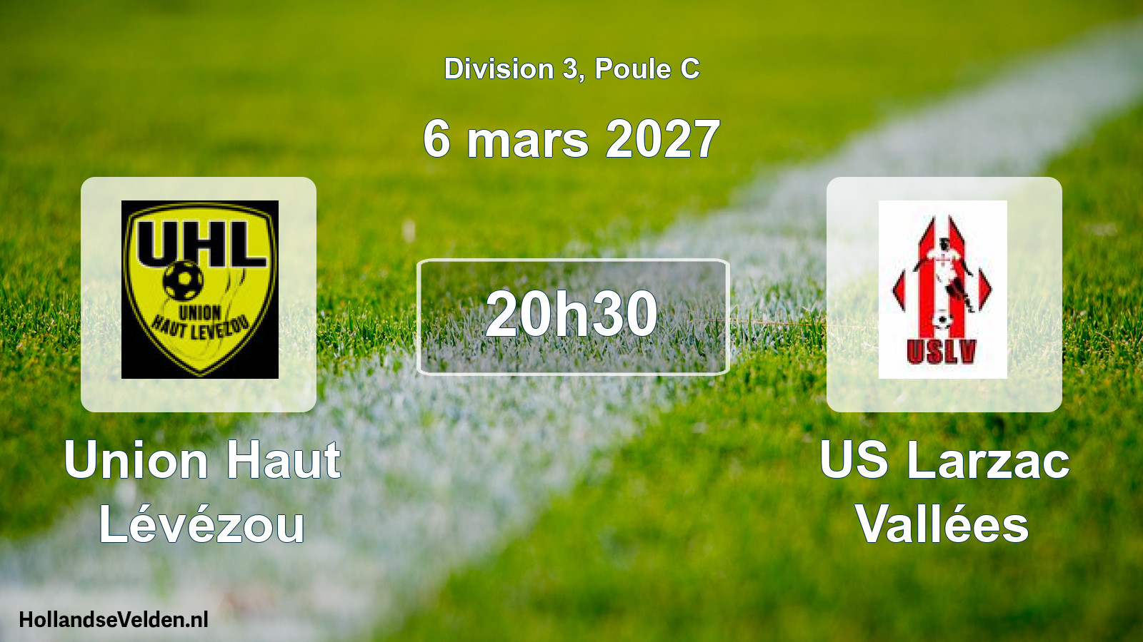 Match programmé: Union Haut Lévézou - US Larzac Vallées (6 mars 2027)