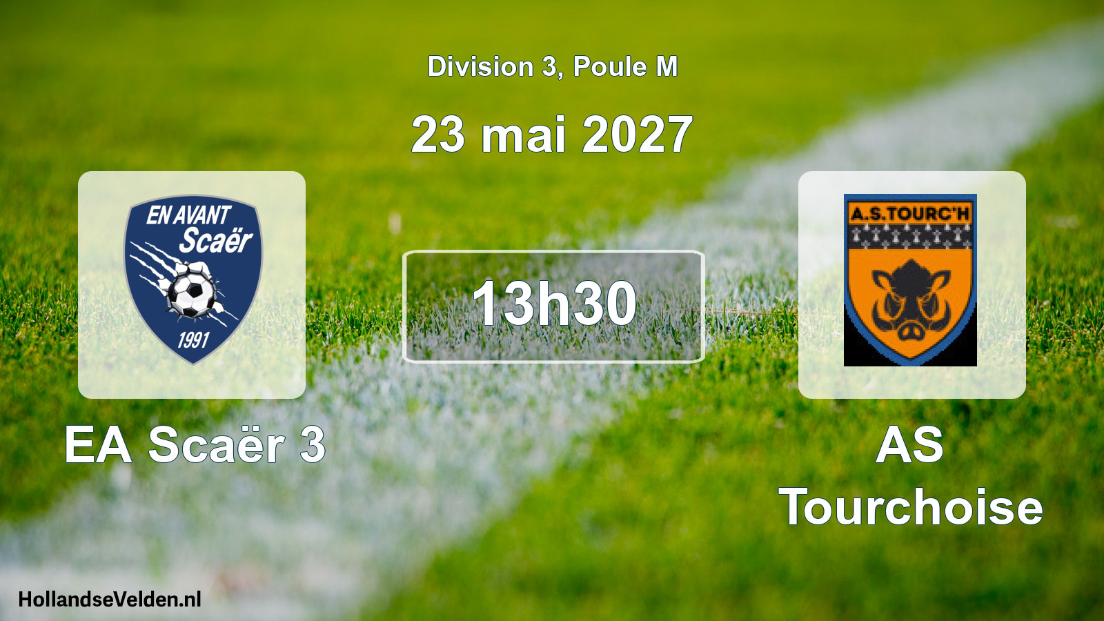 Scheduled Match: EA Scaër 3 - AS Tourchoise (23 May 2027)