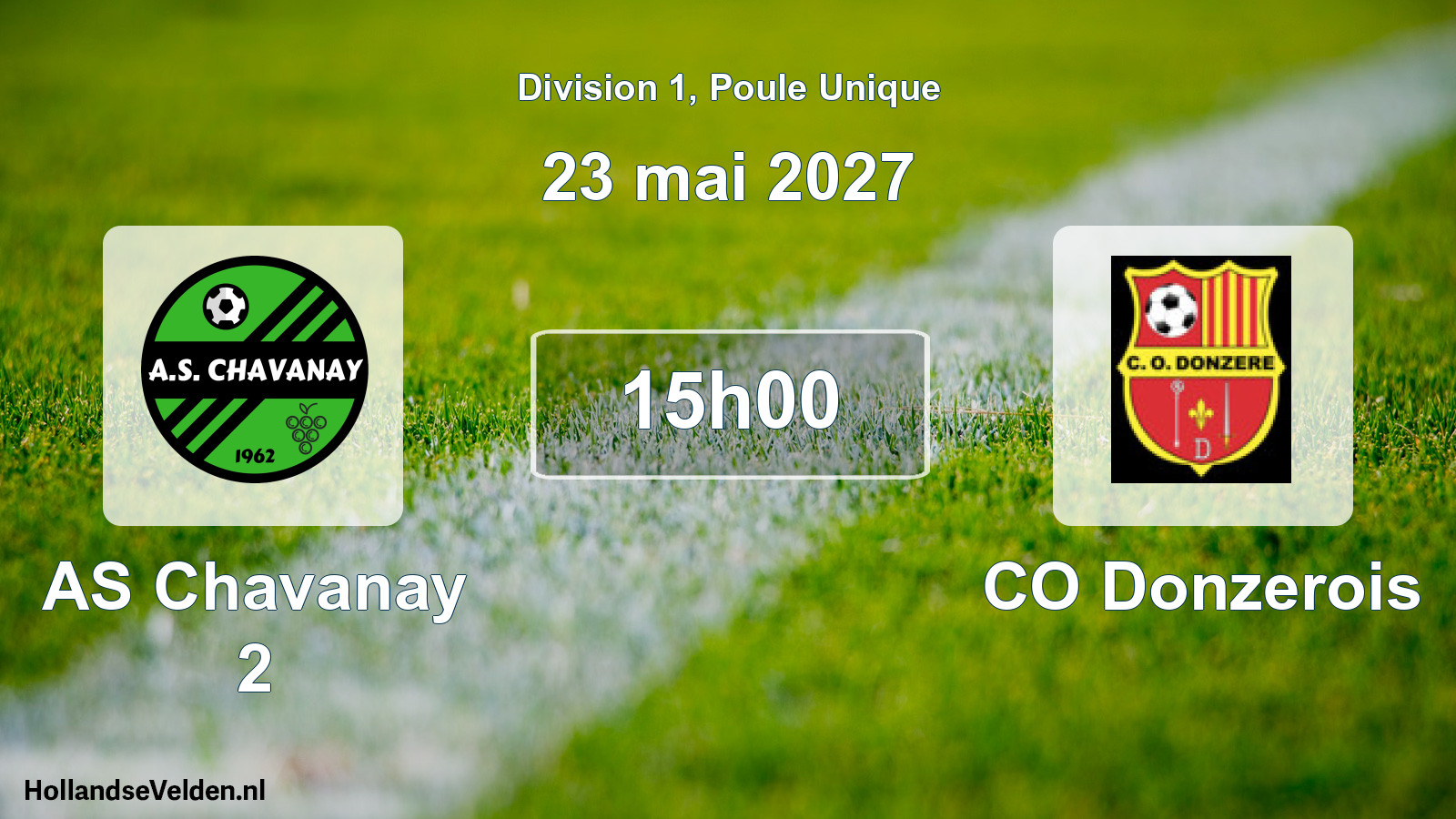 Scheduled Match: AS Chavanay 2 - CO Donzerois (23 May 2027)