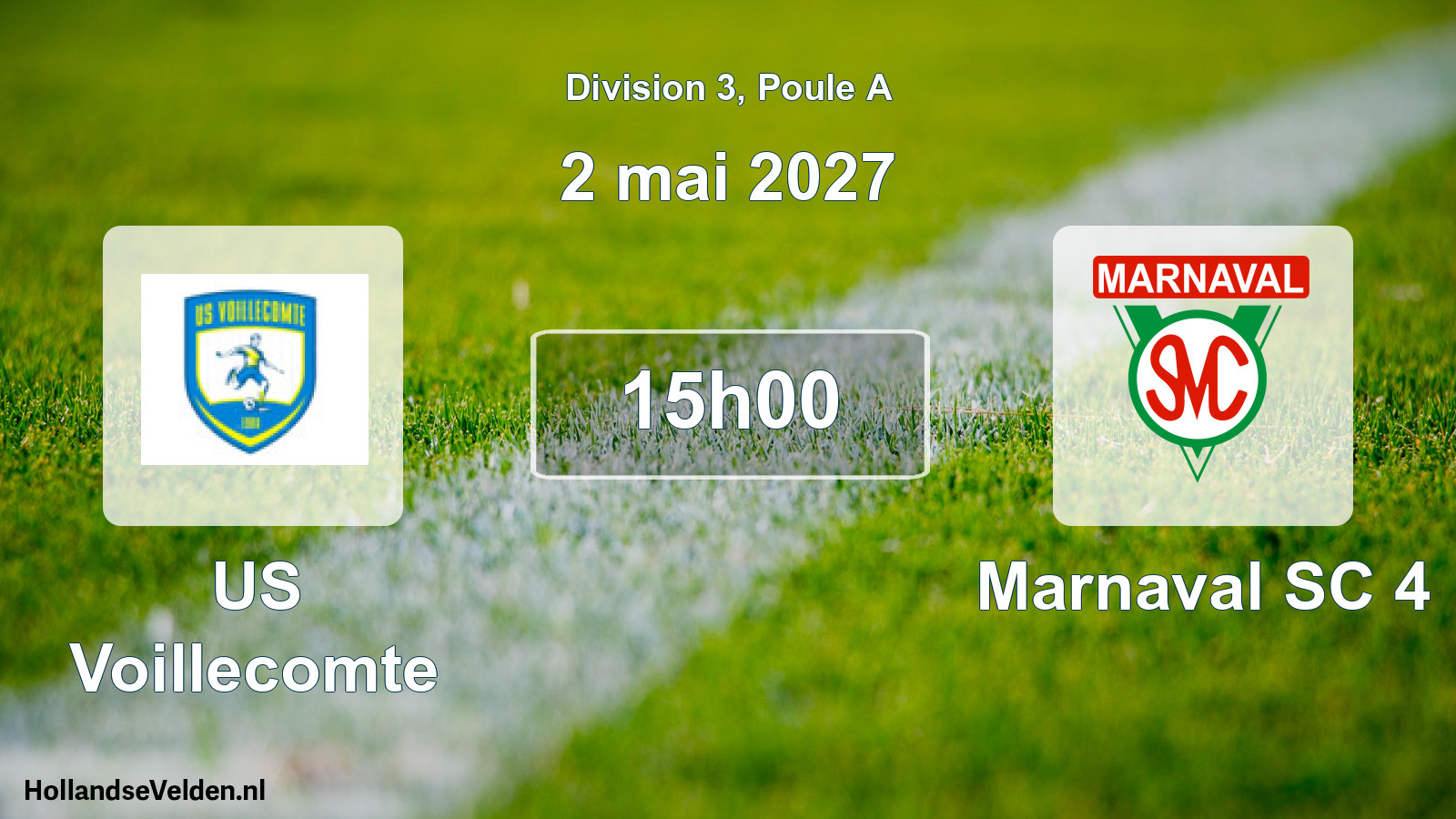 Scheduled Match: US Voillecomte - Marnaval SC 4 (2 May 2027)