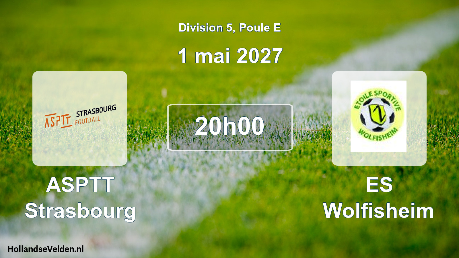 Scheduled Match: ASPTT Strasbourg - ES Wolfisheim (1 May 2027)