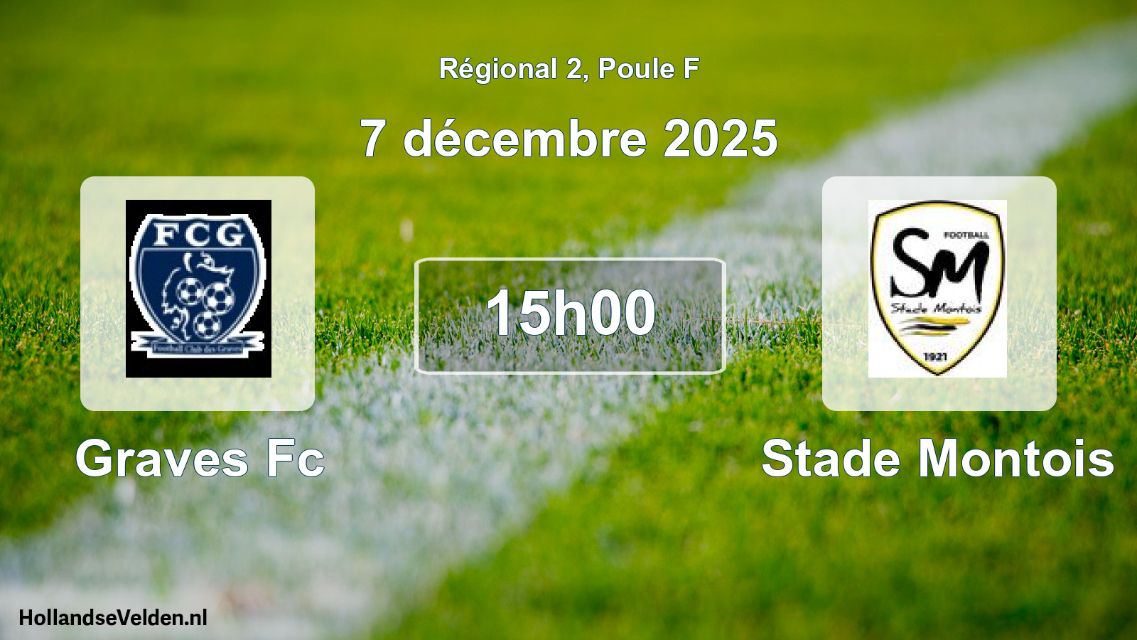 Scheduled Match: Graves Fc - Stade Montois (7 December 2025)
