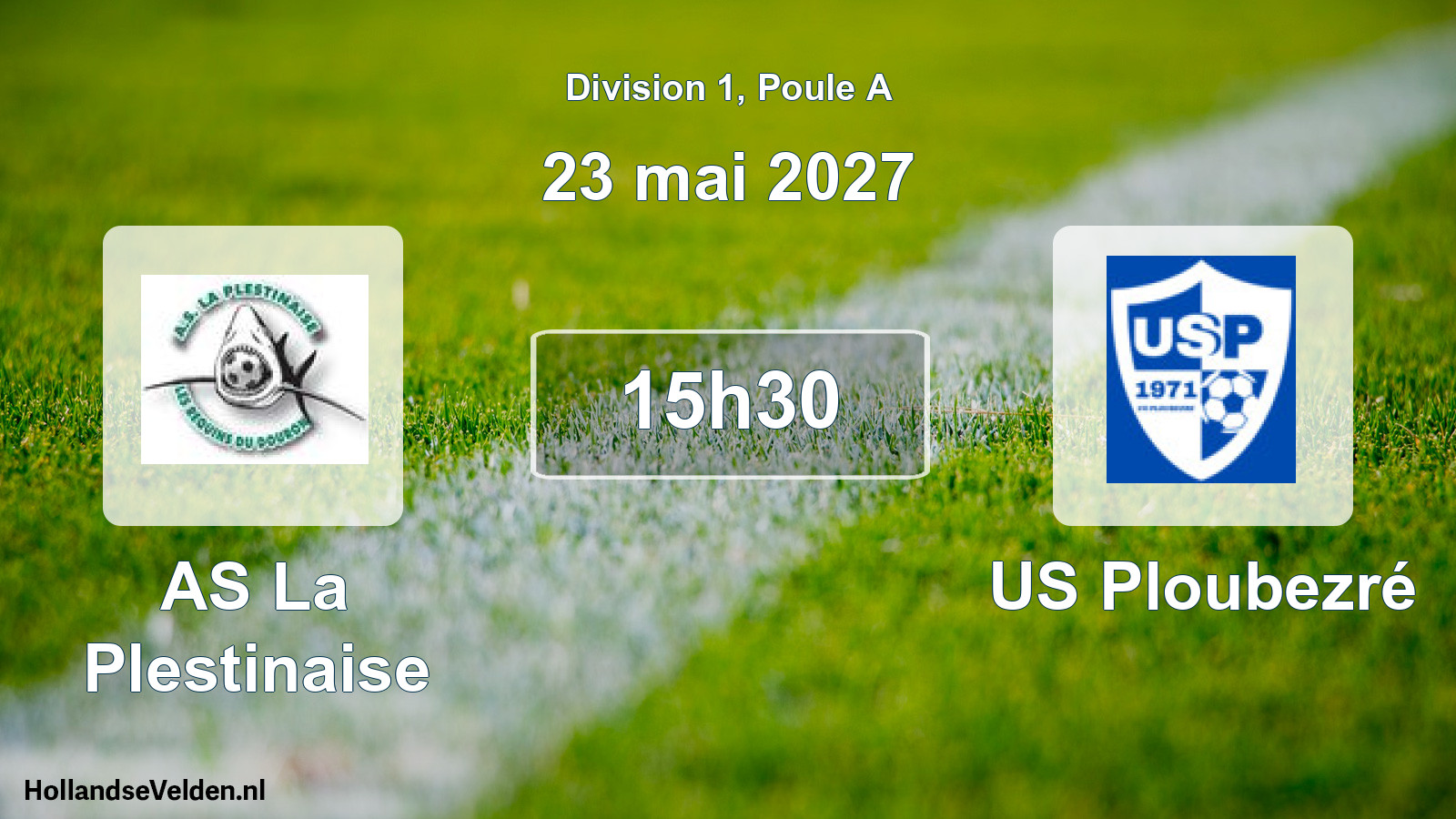 Match programmé: AS La Plestinaise - US Ploubezré (23 mai 2027)