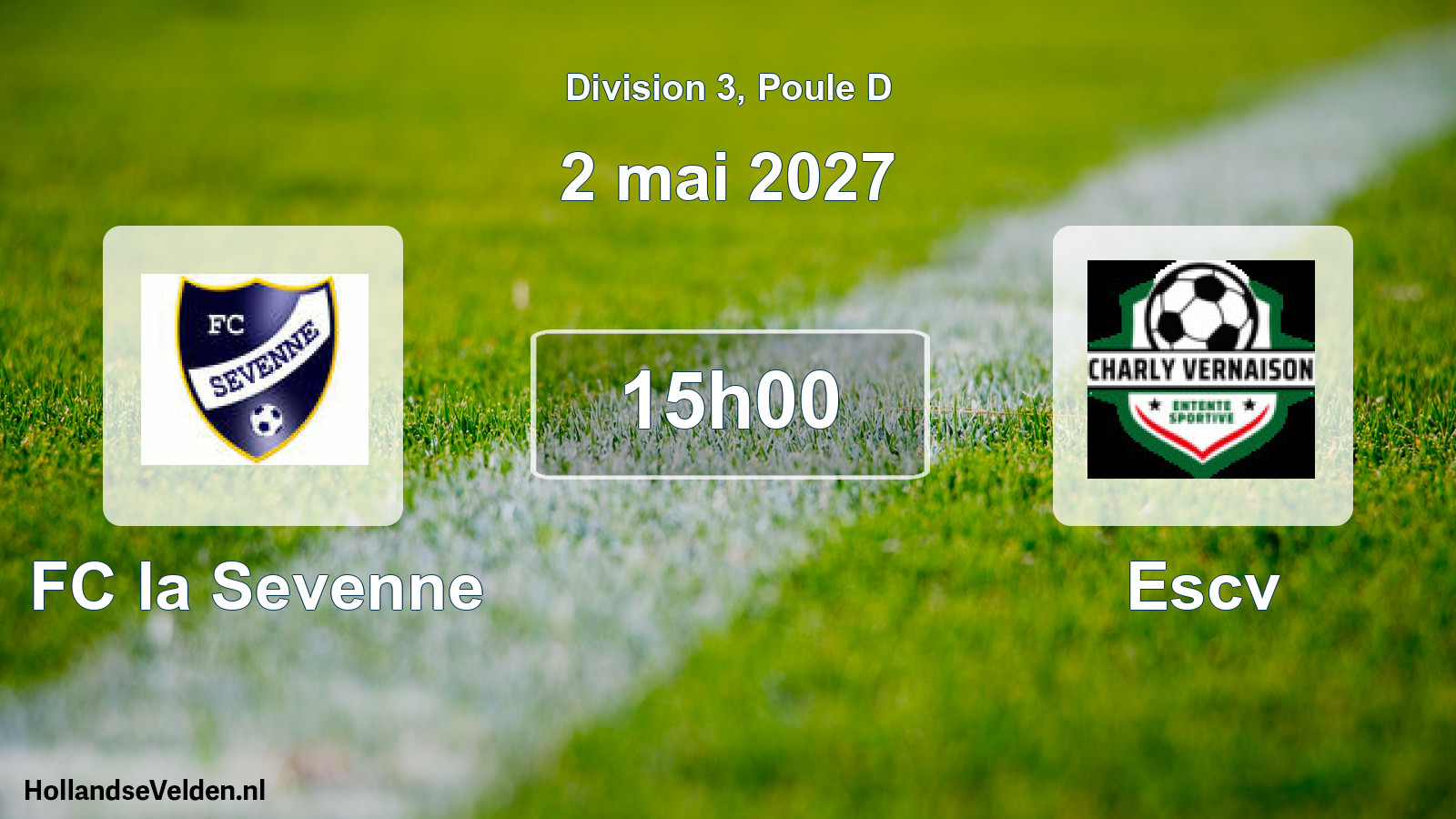 Scheduled Match: FC la Sevenne - Escv (2 May 2027)
